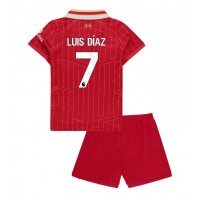 Liverpool Luis Diaz #7 Replica Home Minikit 2024-25 Short Sleeve (+ pants)